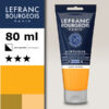 194 - Giallo Sahara 80 ML Acrilico Fine Lefranc Bourgeois