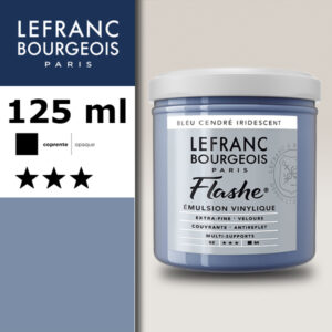 840 - Blu Cenere Iridescente S2 125 ML Acrilico Extra-Fine Flashe Lefranc Bourgeois