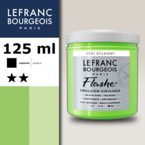 554 - Verde Vivo S1 125 ML Acrilico Extra-Fine Flashe Lefranc Bourgeois