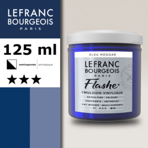 036 - Blu Hoggar S1  125 ML Acrilico Extra-Fine Flashe Lefranc Bourgeois