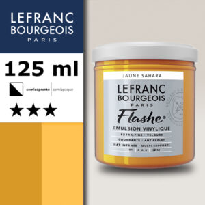 194 - Giallo Sahara S1 125 ML Acrilico Extra-Fine Flashe Lefranc Bourgeois
