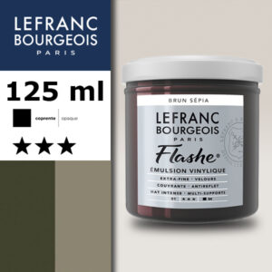 107 - Seppia S1 125 ML Acrilico Extra-Fine Flashe Lefranc Bourgeois