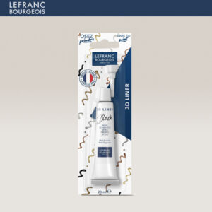 Nero 3D LINER 20 ML Colori per Vetro e Ceramica Lefranc Bourgeois