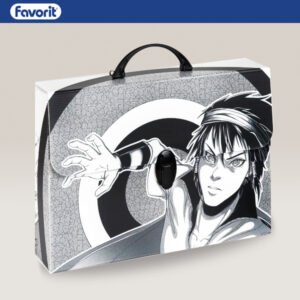 Valigetta MANGA Nera 1CH 37,5X27X8 cm PP ASS FAVORIT