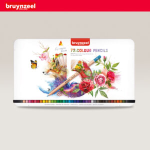 Confezione in Metallo 72 Matite Acquerellabili Expression Series  Ø 3,3 mm BRUYNZEEL