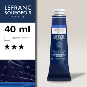 095 - Phthalocyanine Blue 40 ML Olio Fine Lefranc Bourgeois