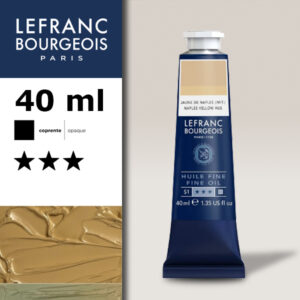 190 - Naples Yellow Hue Imit. 40 ML Olio Fine Lefranc Bourgeois