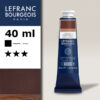 481 - Burnt Sienna 40 ML Olio Fine Lefranc Bourgeois