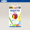 Confezione 12 pz. Pastelloni a Colori MEGA Ø 5,5 mm GIOTTO