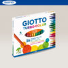 Confezione 36 pz. Pennarelli Colorati TURBO COLOR Ø 2,8 mm GIOTTO
