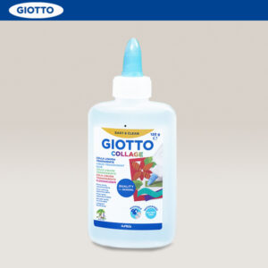 Colla Liquida Trasparente COLLAGE Bianca flacone 120 gr. GIOTTO