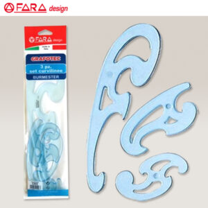 Curvilinee 3pz. Plastica Fara