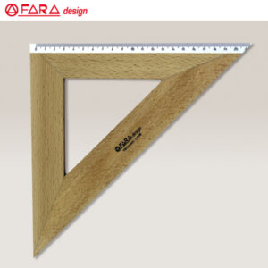 Squadra cm 32, 45° Legno Fara