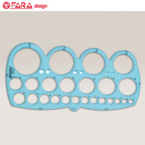 Cerchi ed archi da 1 mm a 80 mm Plastica Fara