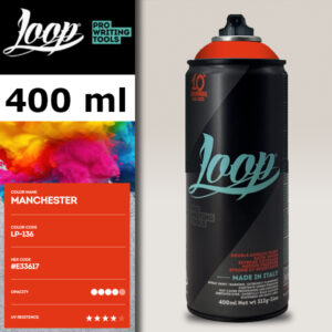 136 - MANCHESTER 400 ml Spray LOOP