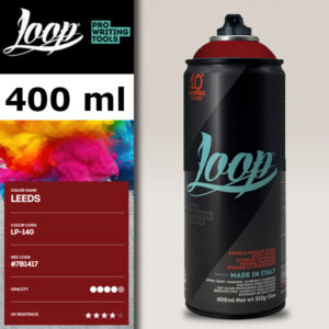 140 - LEEDS 400 ml Spray LOOP