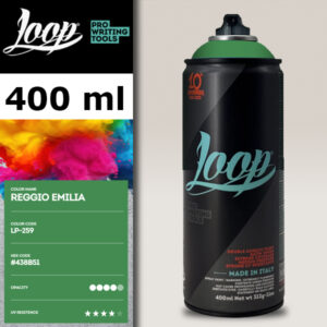 259 - REGGIO EMILIA 400 ml Spray LOOP