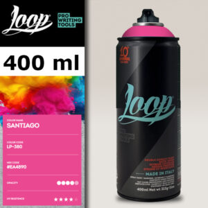 380 - SANTIAGO 400 ml Spray LOOP