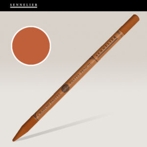 006 - Red Brown Pastel Pencil Singoli Sennelier