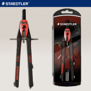 Compasso NORIX® 555 - Balaustrone Rosso Staedtler