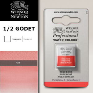 576 - Rosa dorato 1/2 Godet Acquerello Professional Winsor e Newton