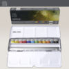 Confezione in Metallo Professional Watercolour 12 Mezzi Godet Customizable Travel Winsor e Newton