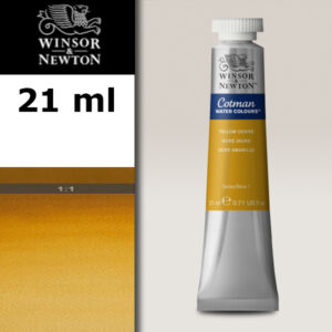744 - Ocra giallo 21 ML Acquerello Cotman Winsor e Newton