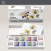 Set Tascabile Floreale Cotman 9 Pz. Mezzi Godet Winsor e Newton