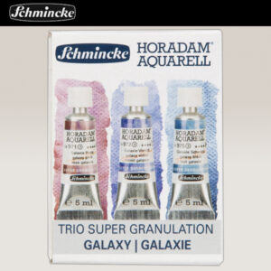 Trio Supergranulation Galaxy 3 Tubetti da 5 ML Acquerello Horadam Schmincke