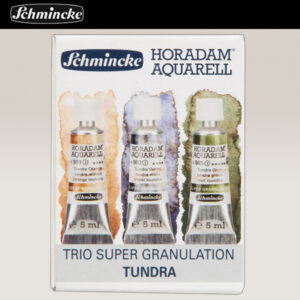 Trio Supergranulation Tundra 3 Tubetti da 5 ML Acquerello Horadam Schmincke