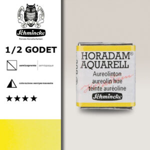 208 - tinta aureolina Acquerello 1/2 Godet Horadam Schmincke