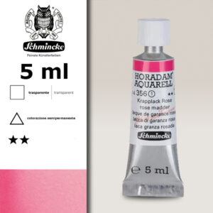 356 - lacca di garanza rosa Acquerello 5 ML Horadam Schmincke