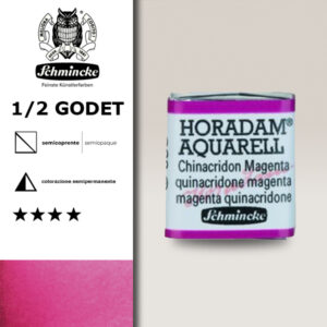 369 - magenta quinacridone Acquerello 1/2 Godet Horadam Schmincke
