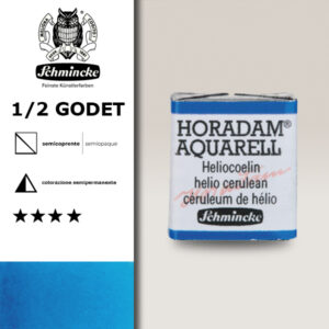 479 - ceruleo elio Acquerello 1/2 Godet Horadam Schmincke