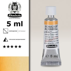656 - ocra chiara naturale Acquerello 5 ML Horadam Schmincke