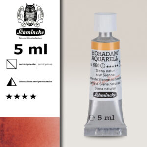 660 - terra di Siena naturale Acquerello 5 ML Horadam Schmincke