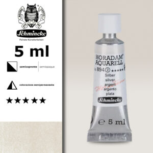 894 - argento Acquerello 5 ML Horadam Schmincke