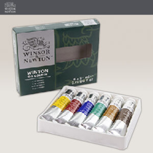 Set 6 Tubi da 21 ML Olio Winsor e Newton