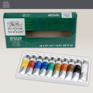Set 10 Tubi da 21 ML Olio Winsor e Newton