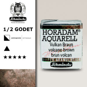 915 - Bruno Vulcano Acquerello 1/2 Godet Horadam Supergranulation Schmincke