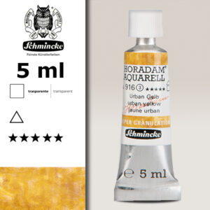 916 - Giallo Urban Acquerello 5 ML Horadam Supergranulation Schmincke
