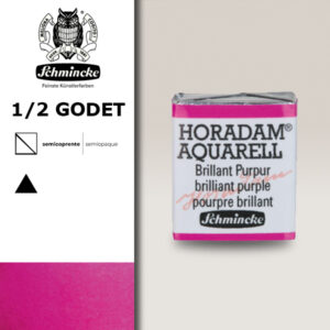 930 - porpora brillante Acquerello 1/2 Godet Horadam Schmincke