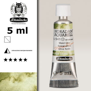 941 - Oliva Bosco Acquerello 5 ML Horadam Supergranulation Schmincke