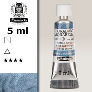952 - Indaco Mare Profondo Acquerello 5 ML Horadam Supergranulation Schmincke