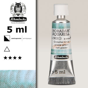 963 - Verde Ghiacciaio Acquerello 5 ML Horadam Supergranulation Schmincke