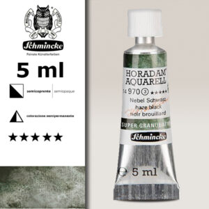 970 - Nero Nebbia Acquerello 5 ML Horadam Supergranulation Schmincke
