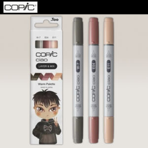 Copic Ciao Set 3 LAYER & MIX Warm Palette COPIC