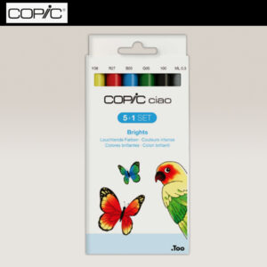 Copic Ciao Set 5 + 1 Brights COPIC