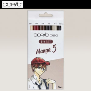 Copic Ciao Set 5 + 1 MANGA 5 COPIC