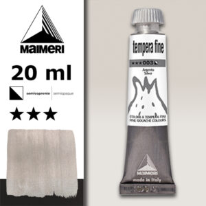 003 - Argento 20 ML Tempera Fine Maimeri